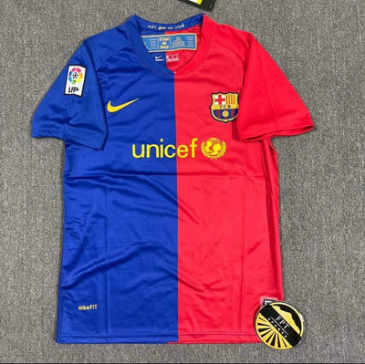 Barcelona 08/09 Home Retro Club Jersey image 0