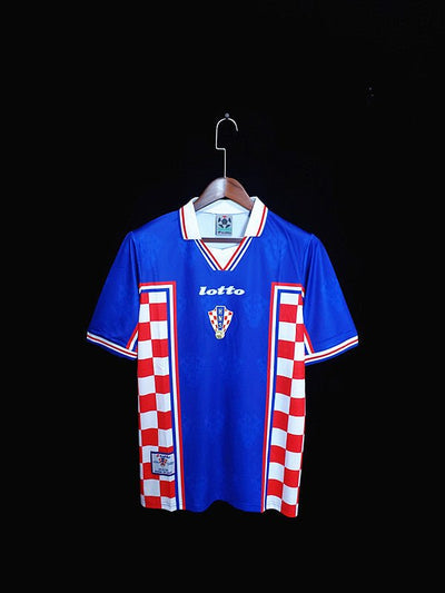 Croatia 1998 Away Retro Jersey image 0