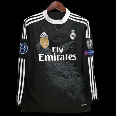 Real Madrid 3rd 14/15 Long Sleeve Retro Jersey image 0
