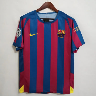 Ronaldinho #10 Barcelona 05/06 Home Champions League Final image 0