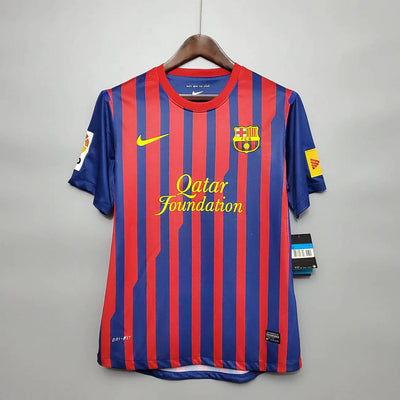Barcelona 11/12 Home Retro Club Jersey image 0