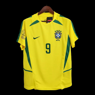Ronaldo #9 2002 Brazil Retro Home image 0