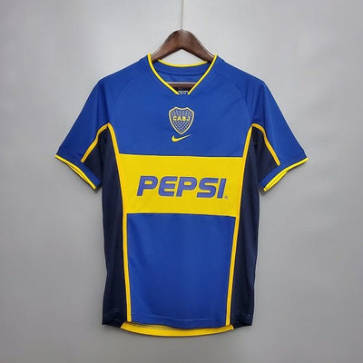 Boca Juniors 02/03 Home Retro Club Jersey image 0